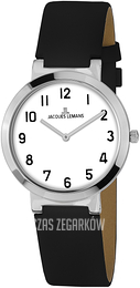 Jacques Lemans Milano Biały/Skóra Ø36 mm 1-1997F