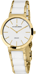 Jacques Lemans Milano Biały/Czeramiczna Ø36 mm 1-1999D