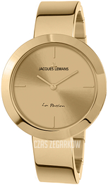 Jacques Lemans La Passion Żółte złoto/Stal w odcieniu złota Ø37 mm 1-2031K
