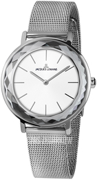 Jacques Lemans Nice Biały/Stal Ø37 mm 1-2054F