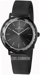 Jacques Lemans Nice Czarny/Stal Ø37 mm 1-2054G
