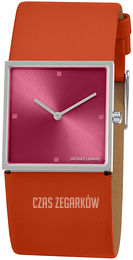 Jacques Lemans Design Różowy/Skóra 1-2057P