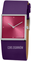 Jacques Lemans Design Różowy/Skóra 1-2057Q