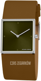 Jacques Lemans Design Zielony/Skóra 1-2057U