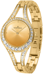 Jacques Lemans Paris Żółte złoto/Stal w odcieniu złota Ø32 mm 1-2072C