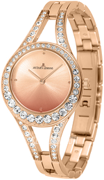 Jacques Lemans Paris Różowe złoto/Stal w kolorze różowego złota Ø32 mm 1-2072D