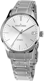 Jacques Lemans London Srebrny/Stal Ø35 mm 1-2074I