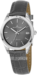 Jacques Lemans La Passion Szary/Skóra Ø30 mm 1-2084A