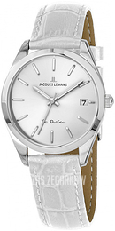 Jacques Lemans La Passion Srebrny/Skóra Ø30 mm 1-2084B