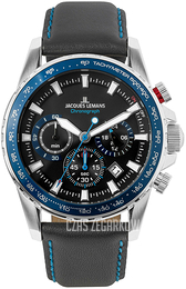 Jacques Lemans Liverpool Wielokolorowy/Skóra Ø42 mm 1-2099B.1