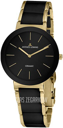 Jacques Lemans Monaco Czarny/Czeramiczna Ø34 mm 1-42-7E
