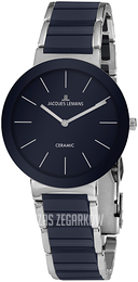 Jacques Lemans Monaco Niebieski/Czeramiczna Ø40 mm 1-42-8H
