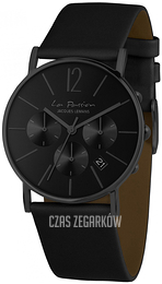 Jacques Lemans La Passion Czarny/Skóra Ø40 mm LP-123C