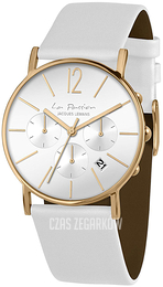 Jacques Lemans La Passion Biały/Skóra Ø40 mm LP-123G