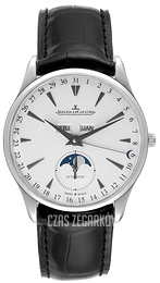 Jaeger LeCoultre Master Ultra Thin Calendar White Gold Srebrny/Skóra Ø39 mm 1263520