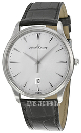 Jaeger LeCoultre Master Grande Ultra Thin Date Stainless Steel Srebrny/Skóra Ø40 mm 1288420