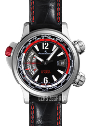 Jaeger LeCoultre Master Compressor Czarny/Skóra Ø46.3 mm 177847N