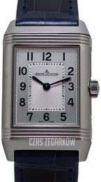 Jaeger LeCoultre Reverso Classic Srebrny/Skóra 2668432