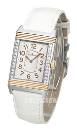Jaeger LeCoultre Reverso Grande Srebrny/Skóra 3224420