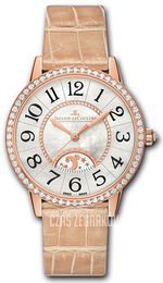 Jaeger LeCoultre Rendez-Vous Night & Day Srebrny/Skóra Ø36 mm 3432490