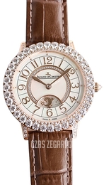 Jaeger LeCoultre Rendez-Vous Srebrny/Skóra Ø36 mm 3432570