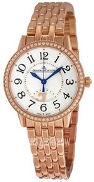 Jaeger LeCoultre Rendez-Vous Srebrny/18 karatowe różowe złoto Ø34 mm 3442130