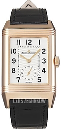 Jaeger LeCoultre Reverso Classic Srebrny/Skóra 3842520