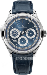Jaeger LeCoultre Master Grande Tradition Niebieski/Skóra Ø43 mm 52334E1