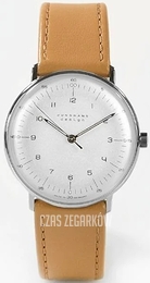 Junghans Max Bill Srebrny/Skóra Ø34 mm 27/3701.02