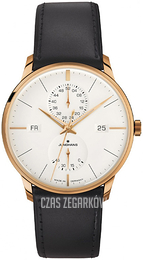 Junghans Meister Biały/Skóra Ø40.4 mm 27/7066.01