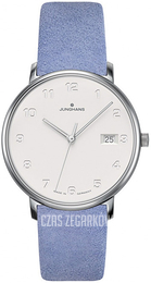 Junghans Form Biały/Skóra Ø34.1 mm 47/4852.00