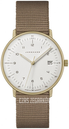 Junghans Max Bill Biały/Tkanina Ø32.7 mm 47/7055.04