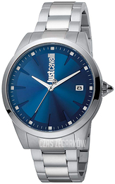 Just Cavalli Relaxed Niebieski/Stal Ø42 mm JC1G037M0075
