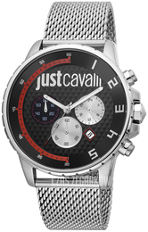 Just Cavalli Czarny/Stal Ø44 mm JC1G063M0265