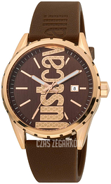 Just Cavalli Brązowy/Guma Ø42 mm JC1G082P0045