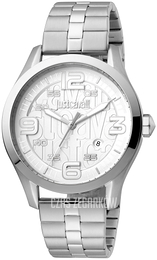 Just Cavalli Srebrny/Stal Ø42 mm JC1G108M0055