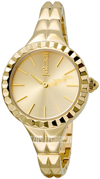 Just Cavalli Rock Żółte złoto/Stal w odcieniu złota Ø34 mm JC1L002M0035