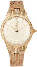 Just Cavalli Animal Beżowy/Skóra Ø34 mm JC1L004L0035