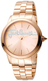 Just Cavalli Glam Chic Różowe złoto/Stal w kolorze różowego złota Ø36 mm JC1L006M0105