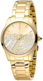 Just Cavalli Żółte złoto/Stal w odcieniu złota Ø32 mm JC1L010M0475