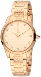 Just Cavalli Różowe złoto/Stal w kolorze różowego złota Ø32 mm JC1L010M0575