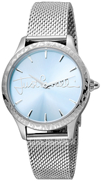 Just Cavalli Logo Niebieski/Stal Ø34 mm JC1L023M0085