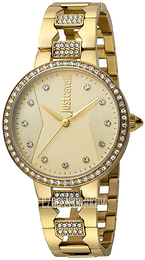 Just Cavalli Rock Żółte złoto/Stal w odcieniu złota Ø34 mm JC1L031M0075