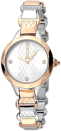 Just Cavalli Srebrny/Stal w kolorze różowego złota Ø30 mm JC1L033M0065
