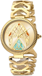 Just Cavalli Żółte złoto/Stal w odcieniu złota Ø34 mm JC1L045M0065