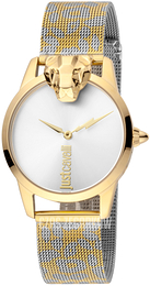 Just Cavalli Animal Srebrny/Stal w odcieniu złota Ø32 mm JC1L057M0285