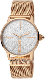 Just Cavalli Srebrny/Stal w kolorze różowego złota Ø34 mm JC1L078M0075