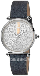 Just Cavalli Srebrny/Skóra Ø32 mm JC1L085L0015