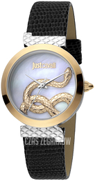 Just Cavalli Biały/Skóra Ø32 mm JC1L091L0025