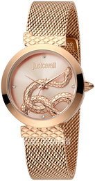 Just Cavalli Różowe złoto/Stal w kolorze różowego złota Ø32 mm JC1L091M0075